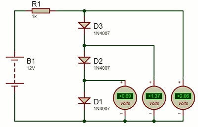 استفاده از led به عنوان دیود زنر در مدارهای الکترونیکی